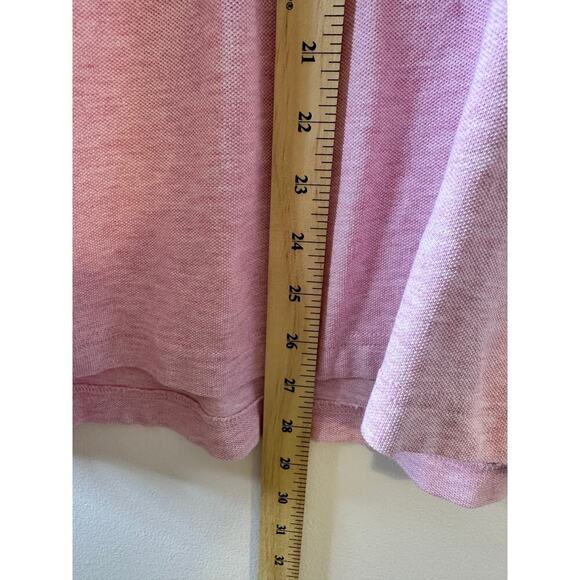 Brooks Brothers Mens Pink Short Sleeve Red Fleece Polo Preppy Heritage Large - Picture 7 of 7